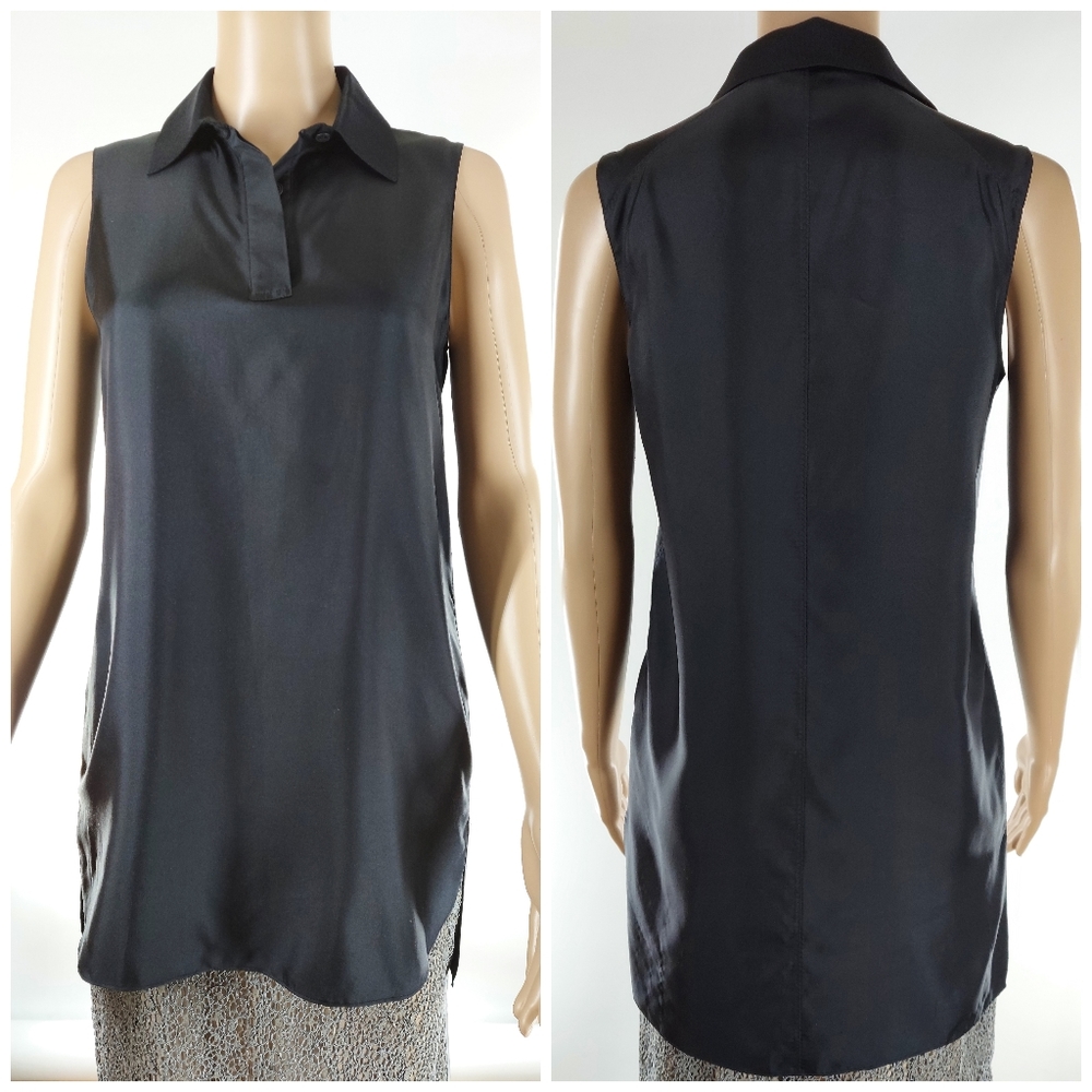 Rag & Bone Silk High Low Tunic XXS